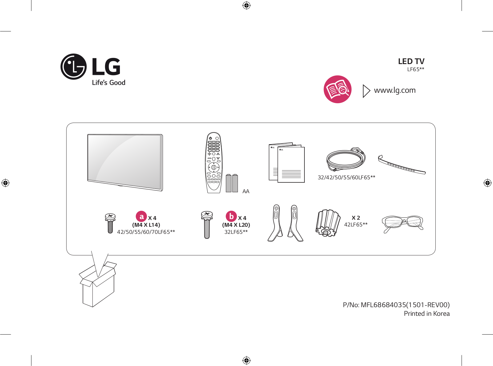 LG 55LF650T-TF User Guide