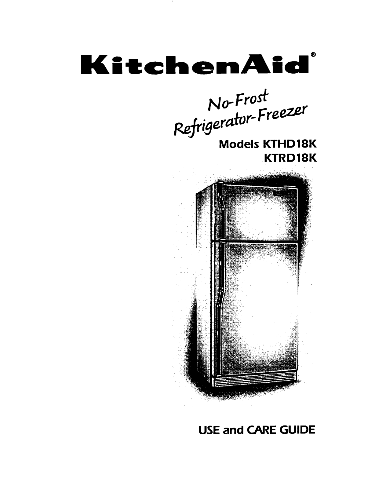 KitchenAid KTHD18K, KTRD18K Owner's Manual