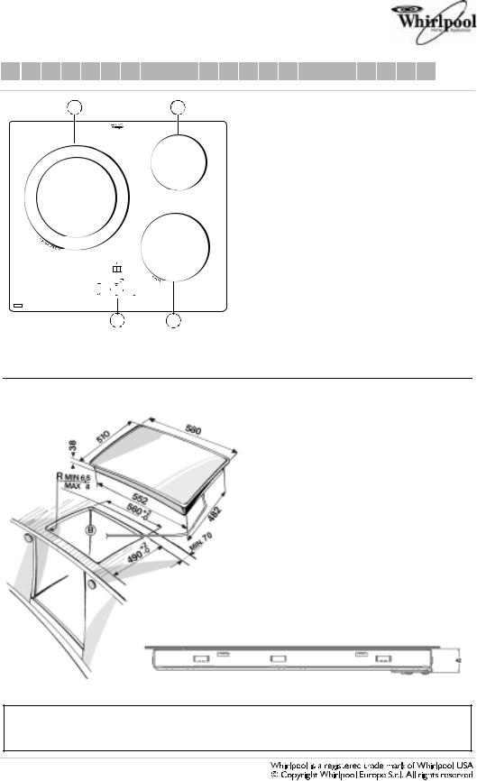 Whirlpool AKT 805/NE INSTALLATION