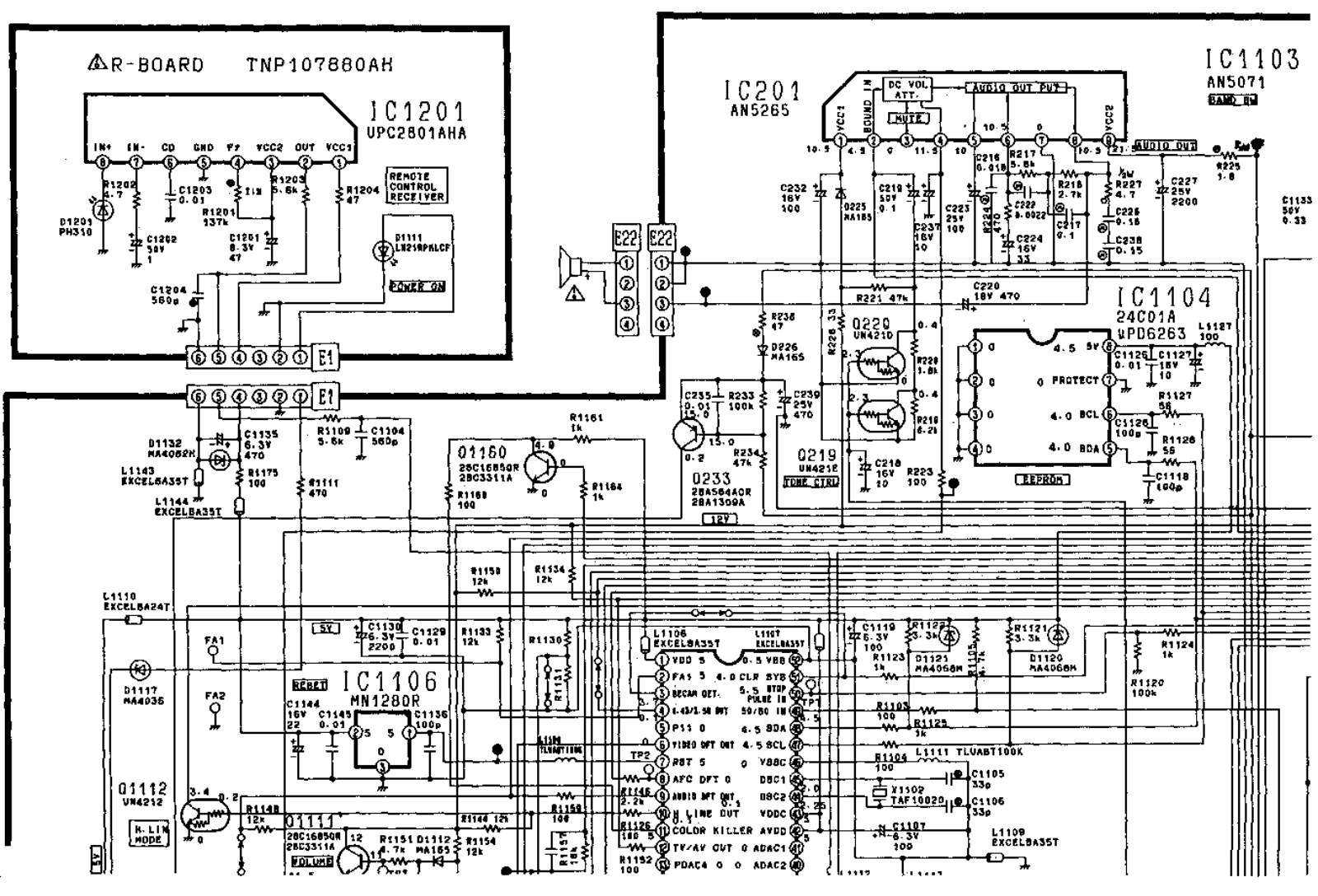 Panasonic TNP4G010 Diagram