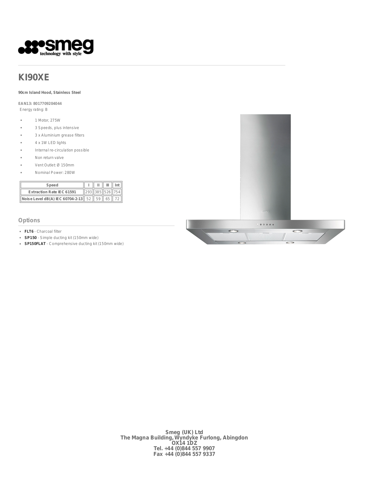 Smeg KI90XE User Manual