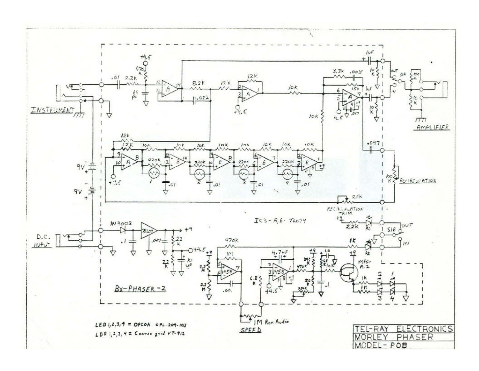 Morley Pedals POBES User Manual