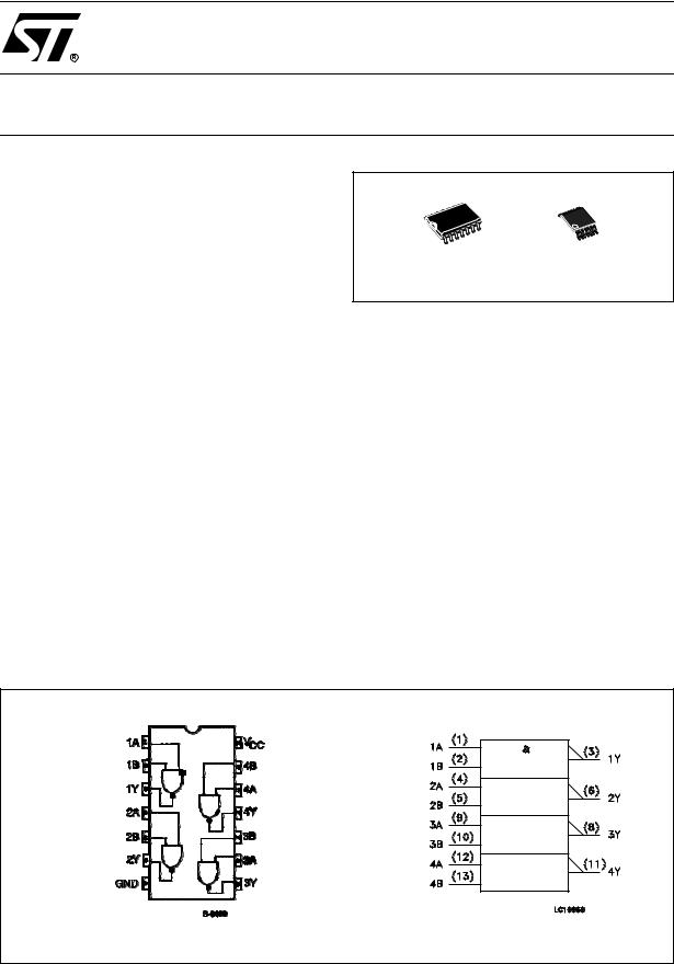 ST 74LVC00A User Manual