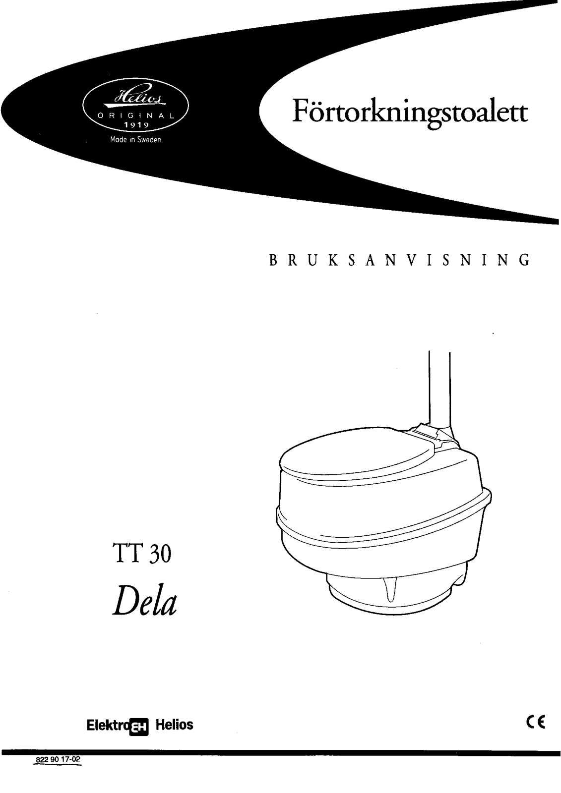 Elektro helios TT30 User Manual