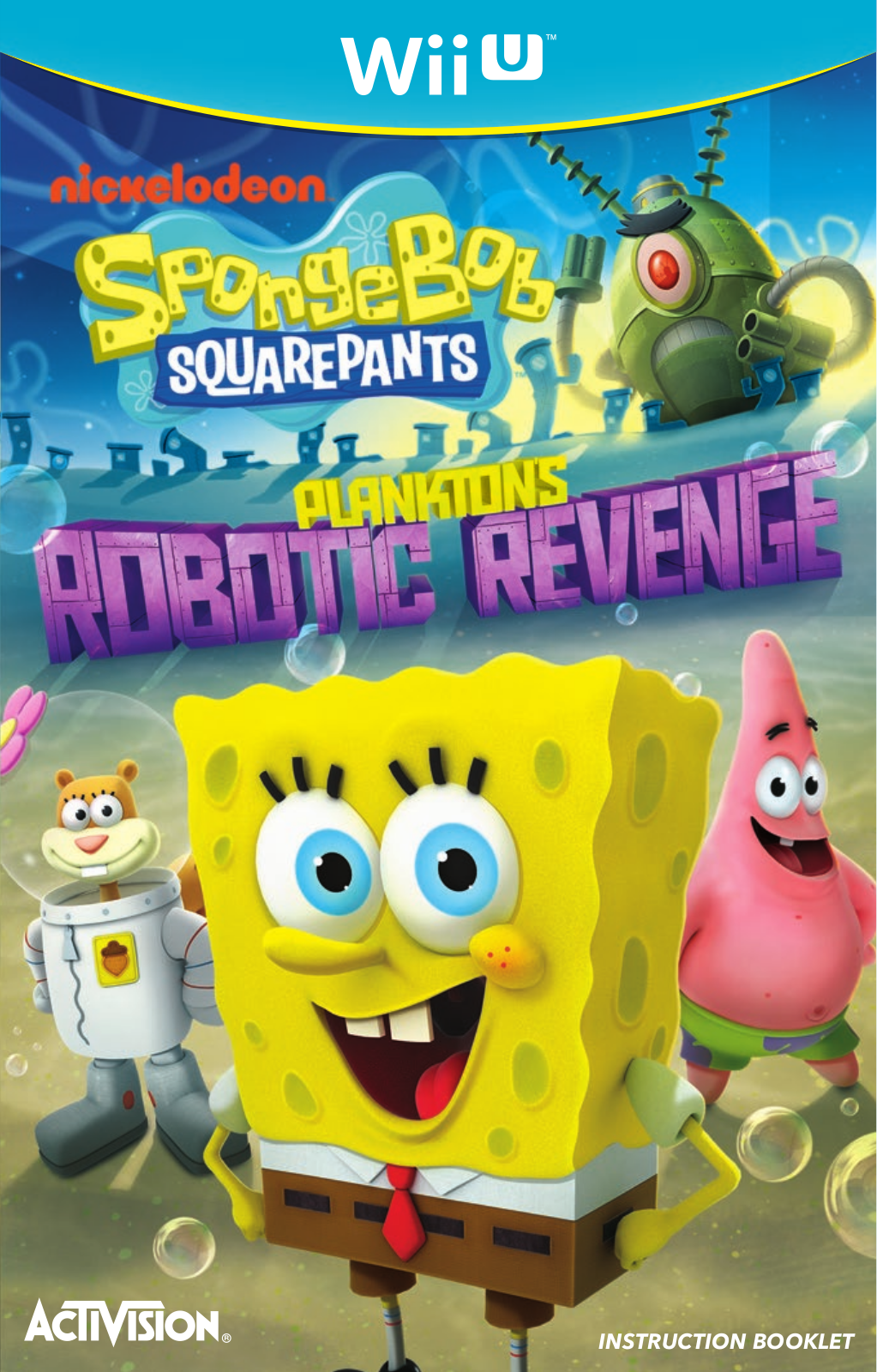 Activision SpongeBob SquarePants: Plankton's Robotic Revenge User Manual