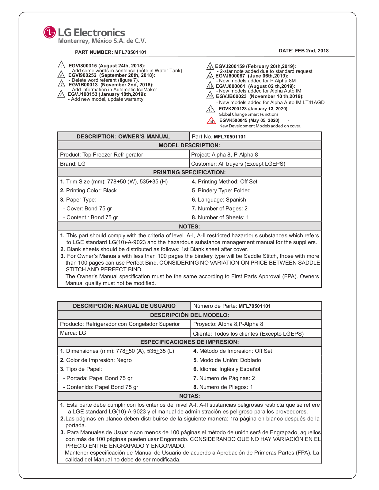 LG GT41AGD User Guide