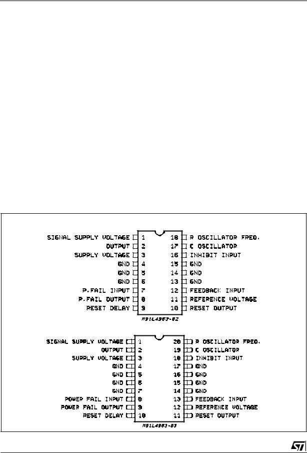 ST L4963, L4963D User Manual