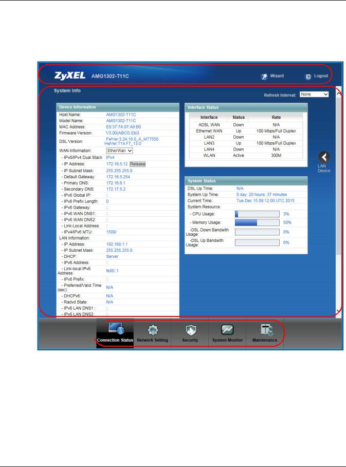 Zyxel AMG1302-T11C User Manual