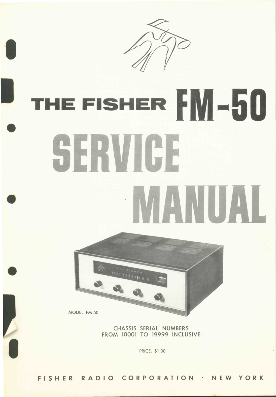 Fisher FM-50 Service Manual