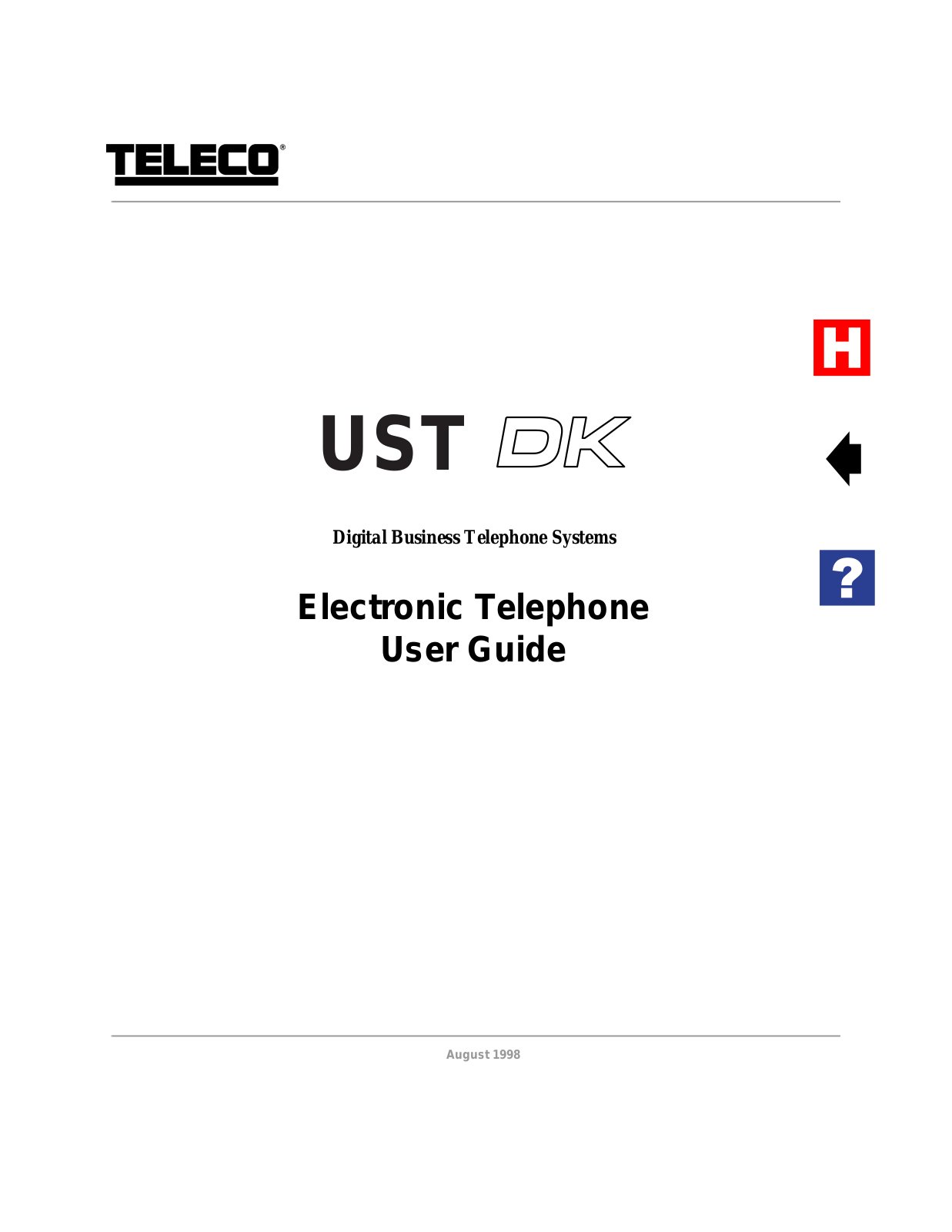 Teleco UST DK User Manual