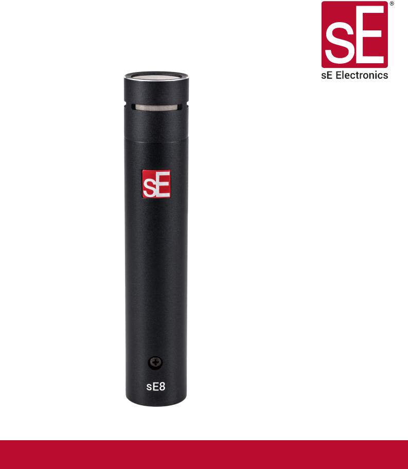 SE Electronics sE8-SP Users Manual