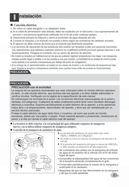 LG WD-12482T User Manual