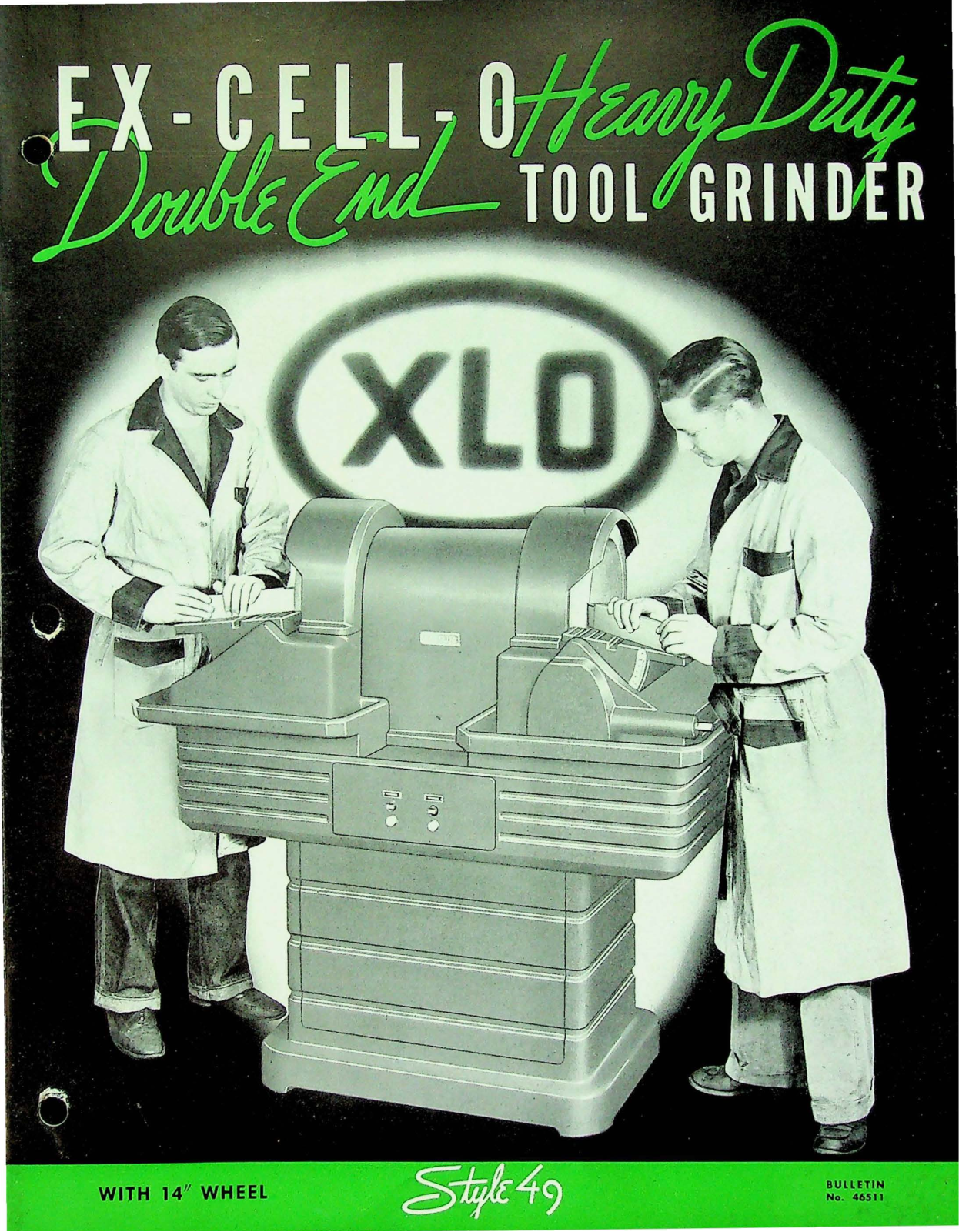 Ex-Cell-O Machine Tools Double End Tool Grinder Grinder - ManualMachine.com
