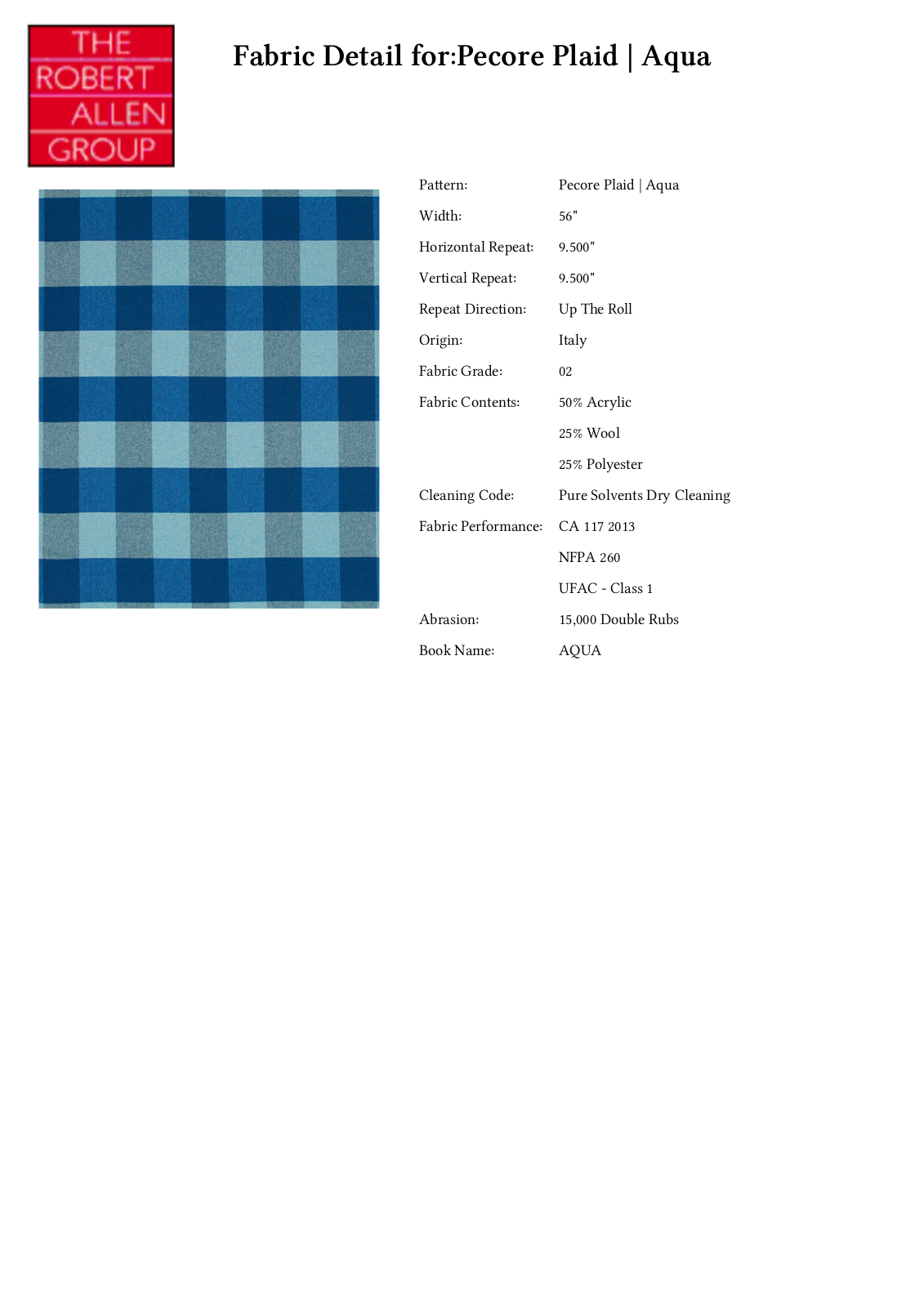 Robert Allen RALF1302 Specifications - ManualMachine.com