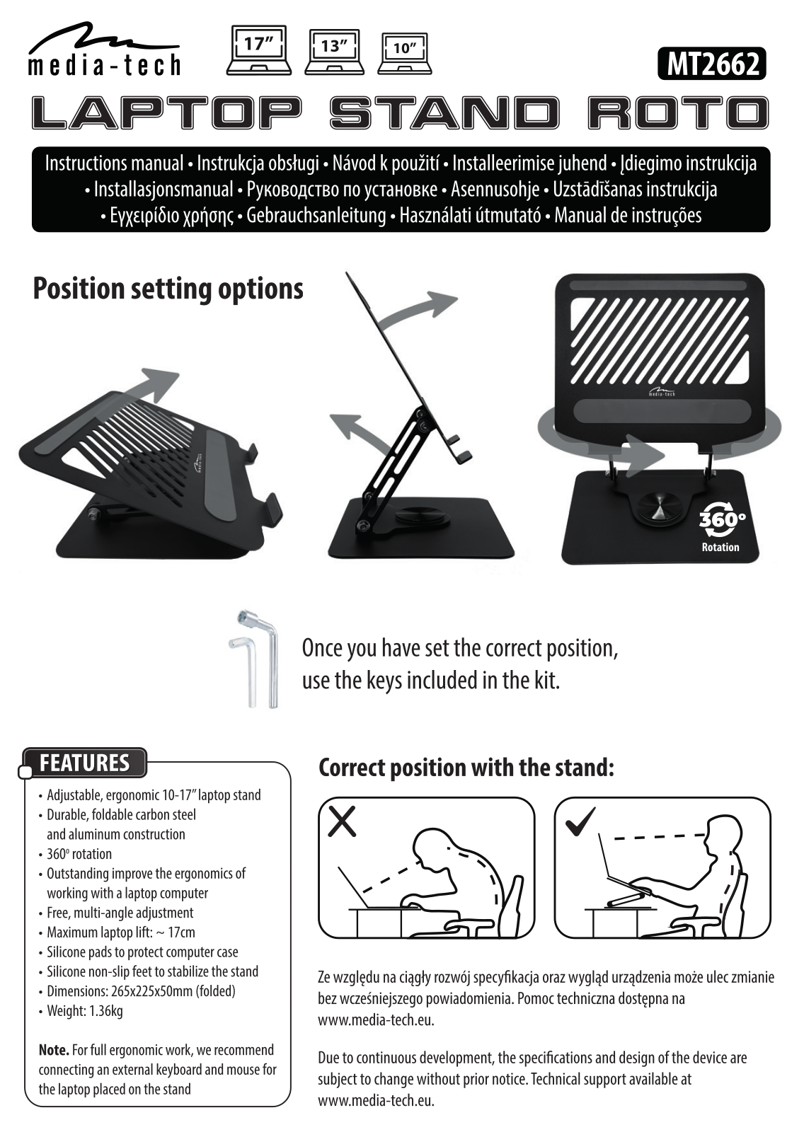 MEDIA-TECH MT2662 User guide - ManualMachine.com