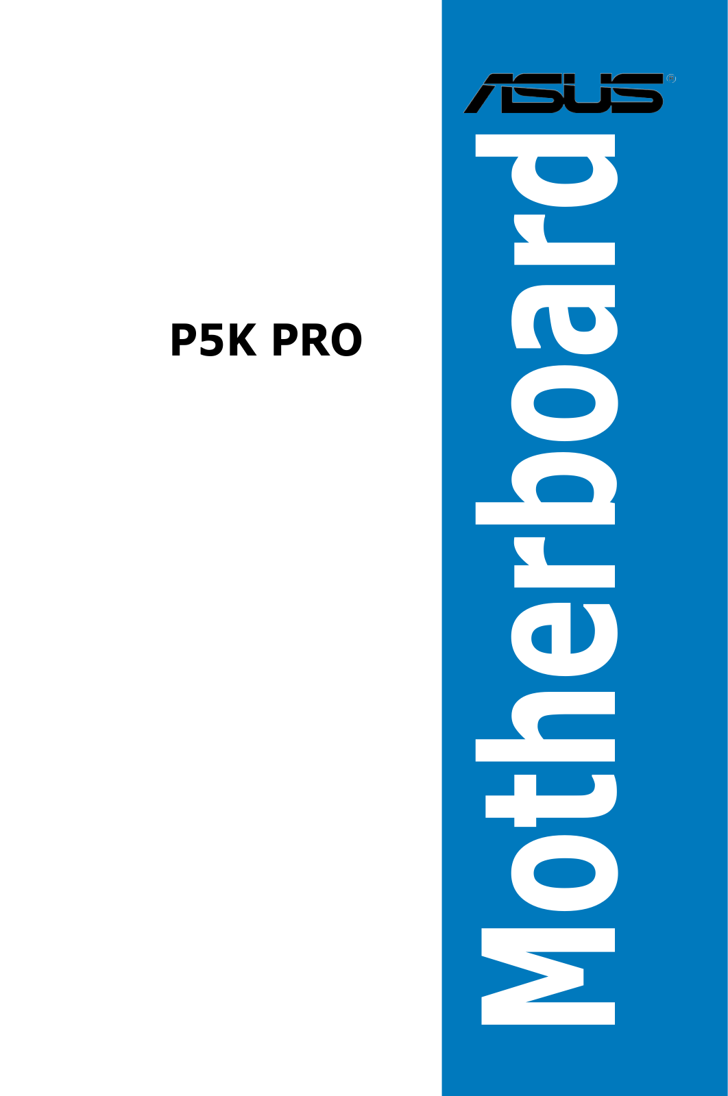 Asus P5K PRO ANNEXE 1 User Manual