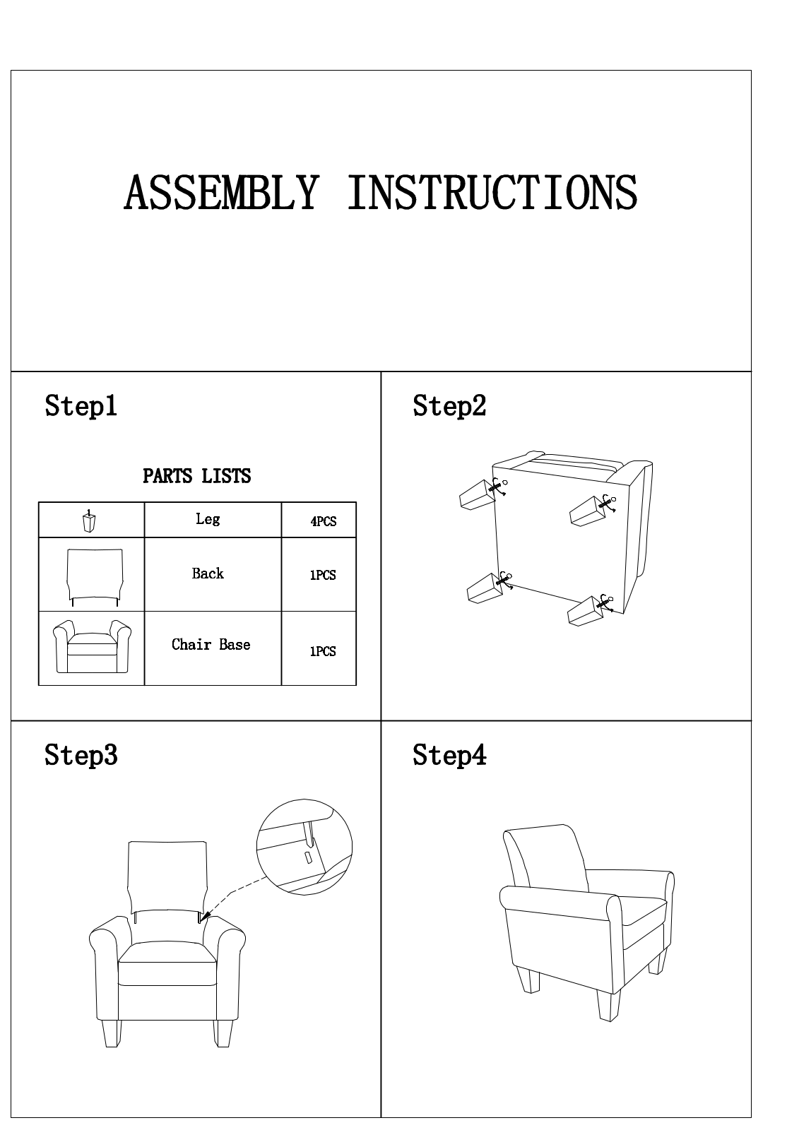 Red Barrel Studio W000344801 Installation & Assembly - ManualMachine.com