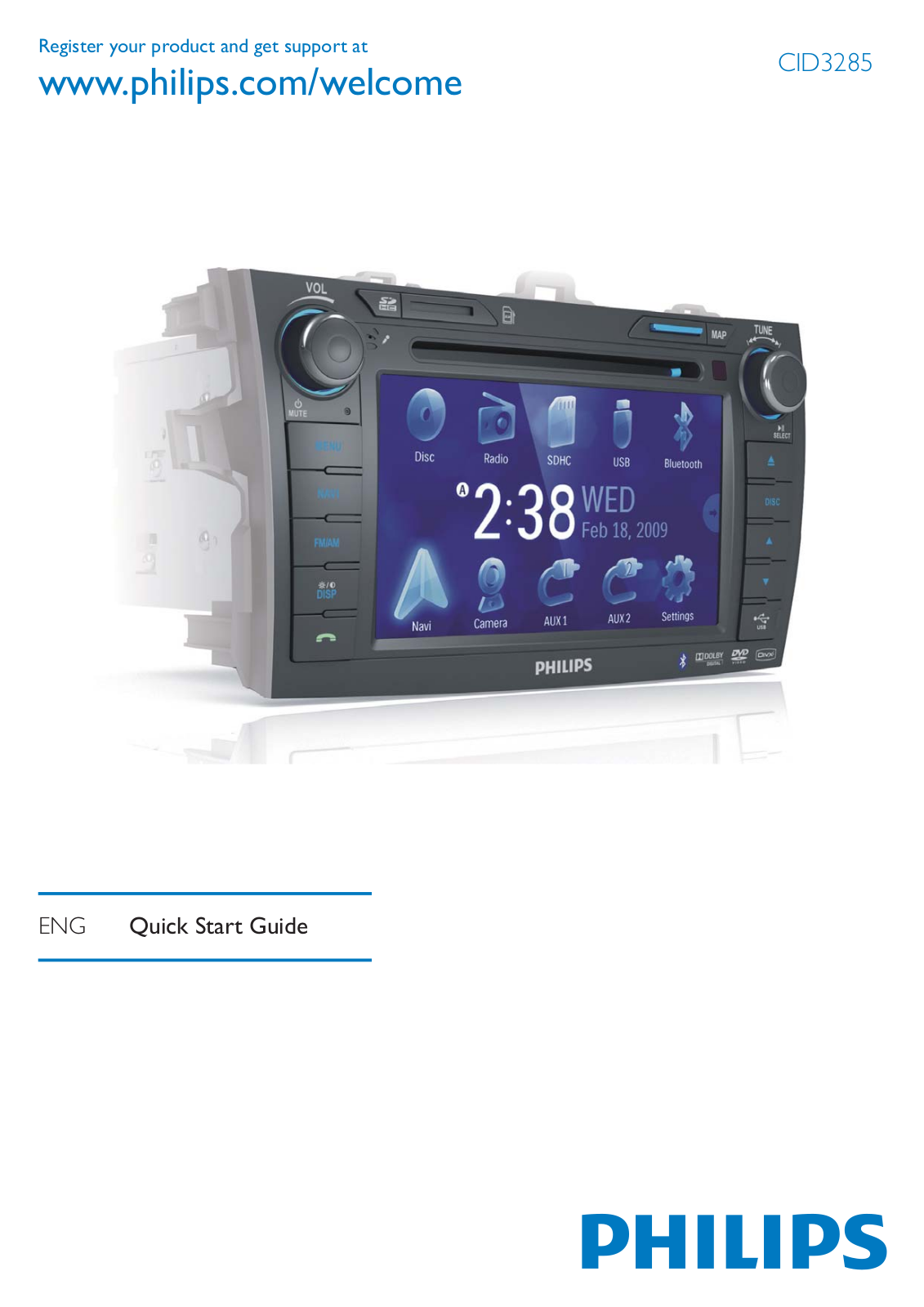 Philips CID3285/93 Quick Start Guide - ManualMachine.com