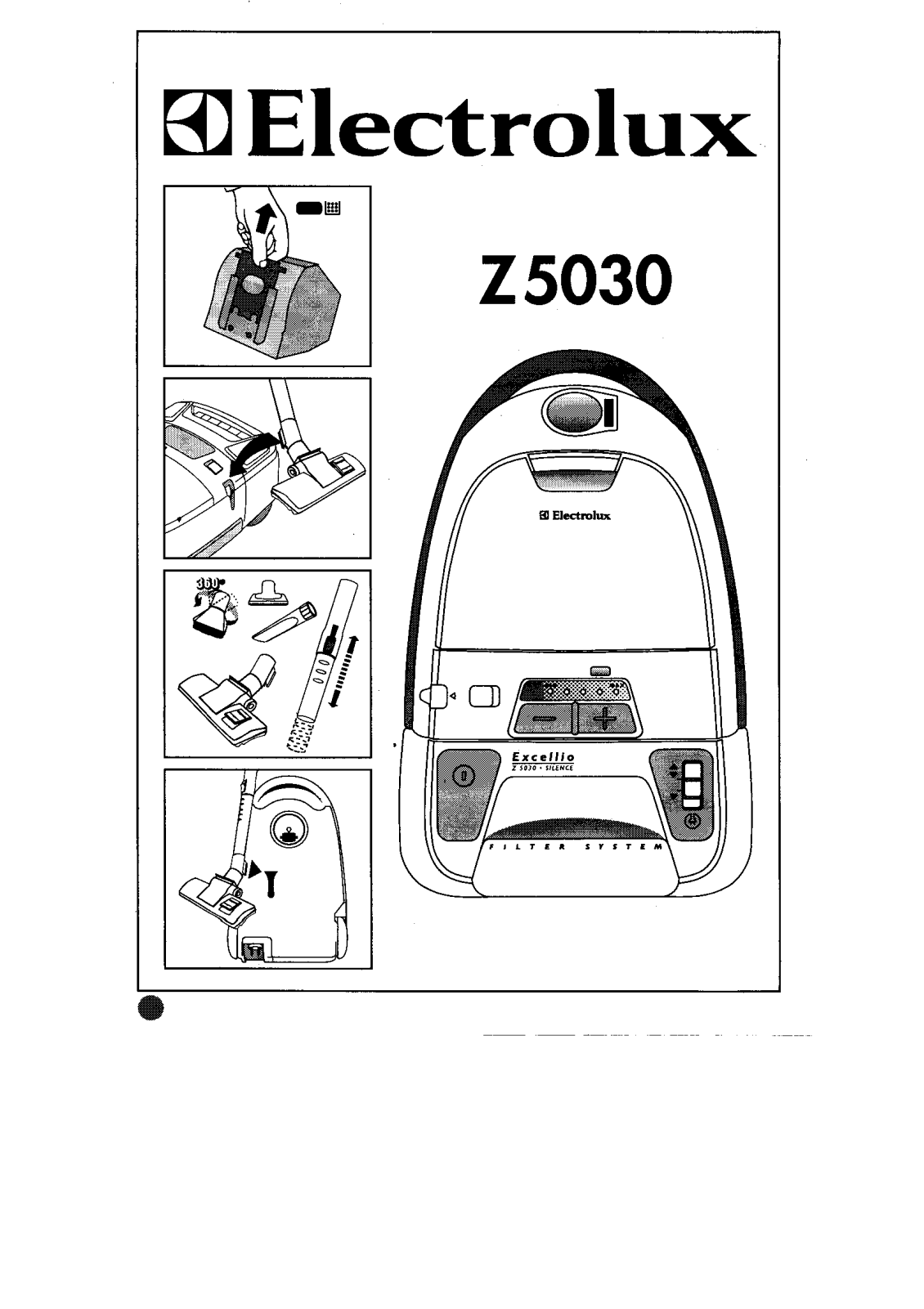 electrolux Z5030 User Manual