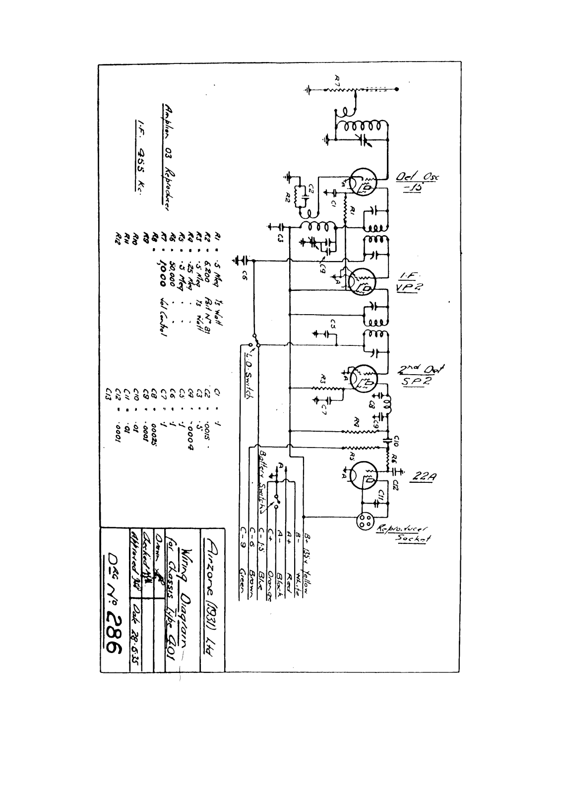 Airzone 401 Cirquit Diagram