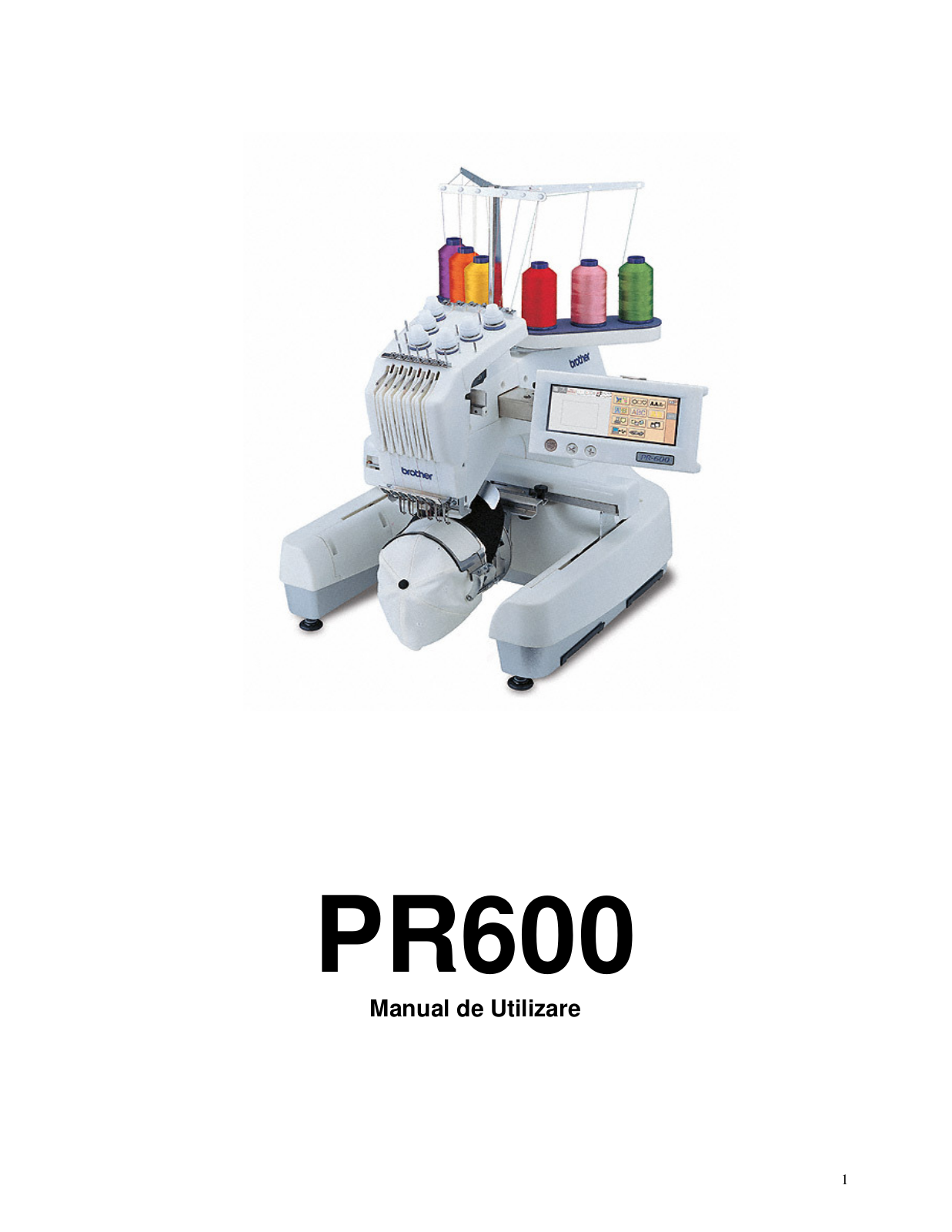 Brother PR600 User Manual