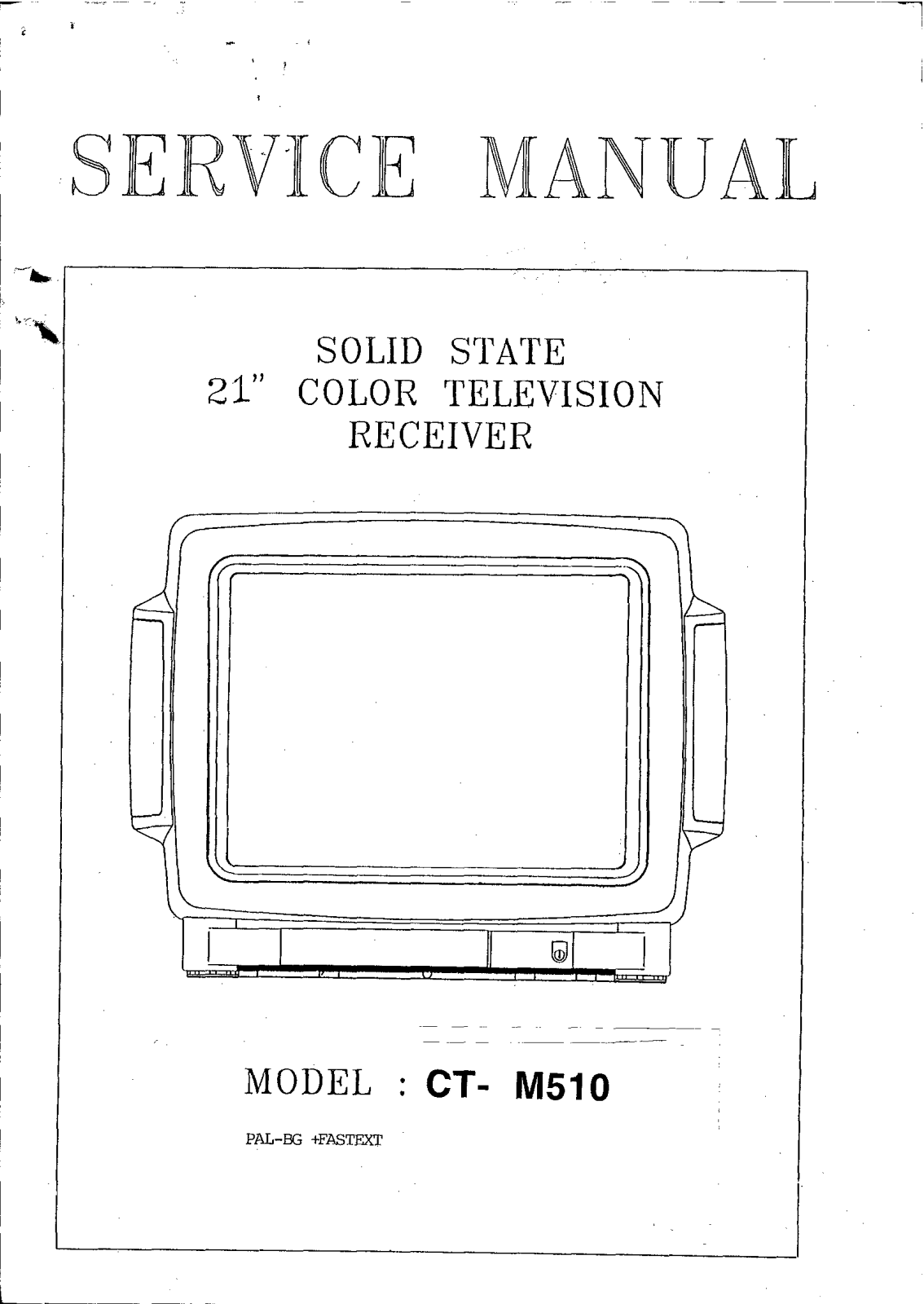 TEAC CTM-510 Service manual