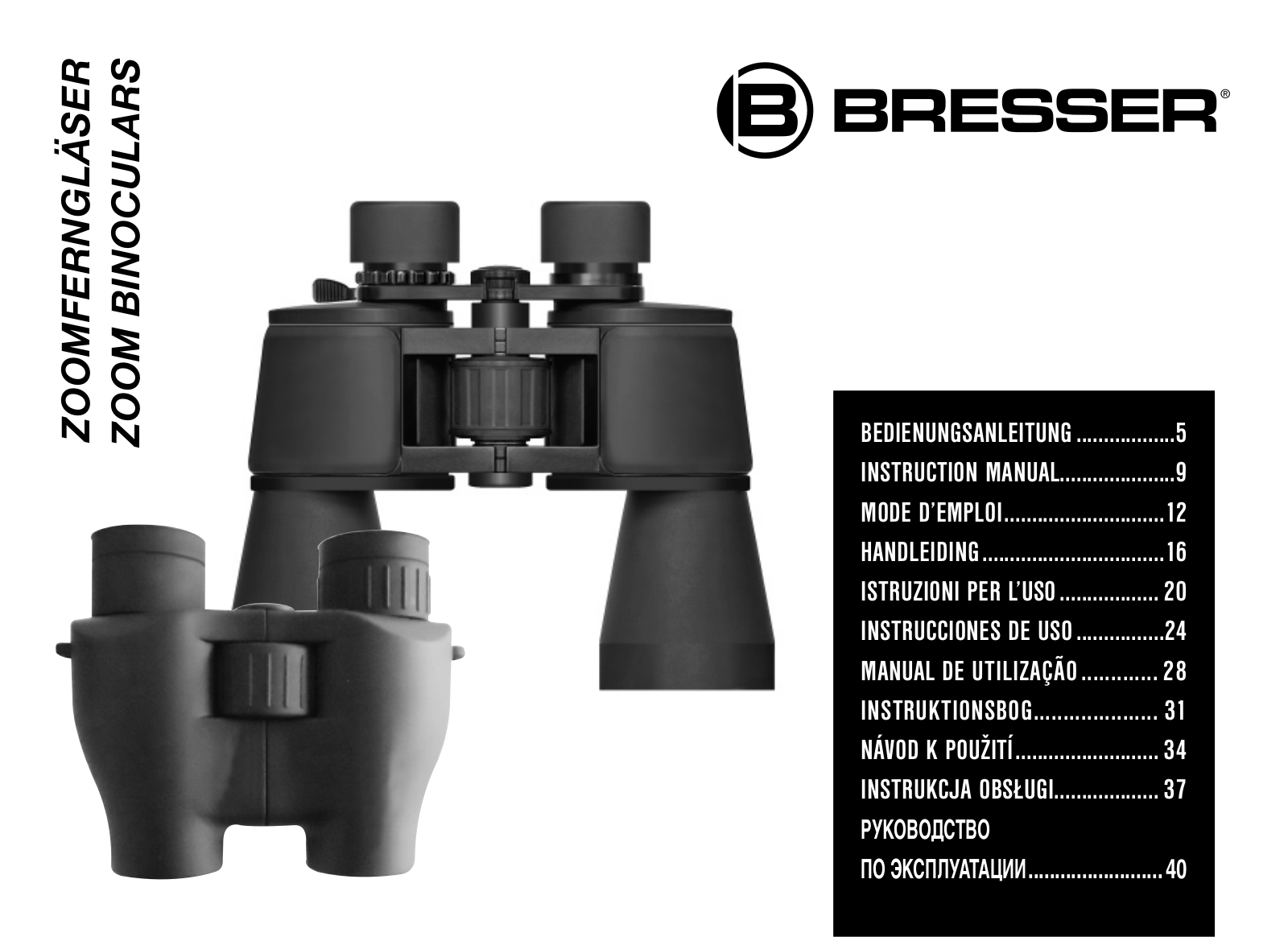 Bresser Spezial Zoomar 7-35x50 User Manual