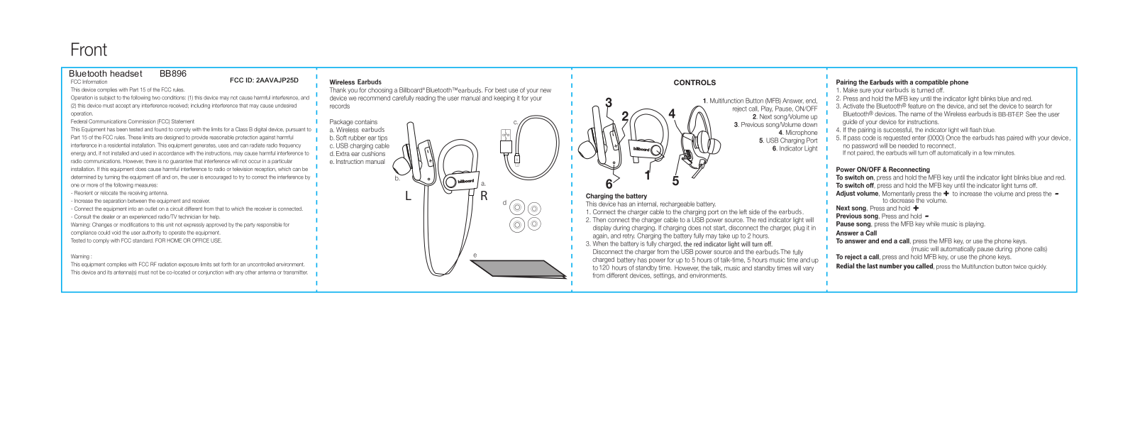 ACADIA ELECTRONIC JP25D User Manual