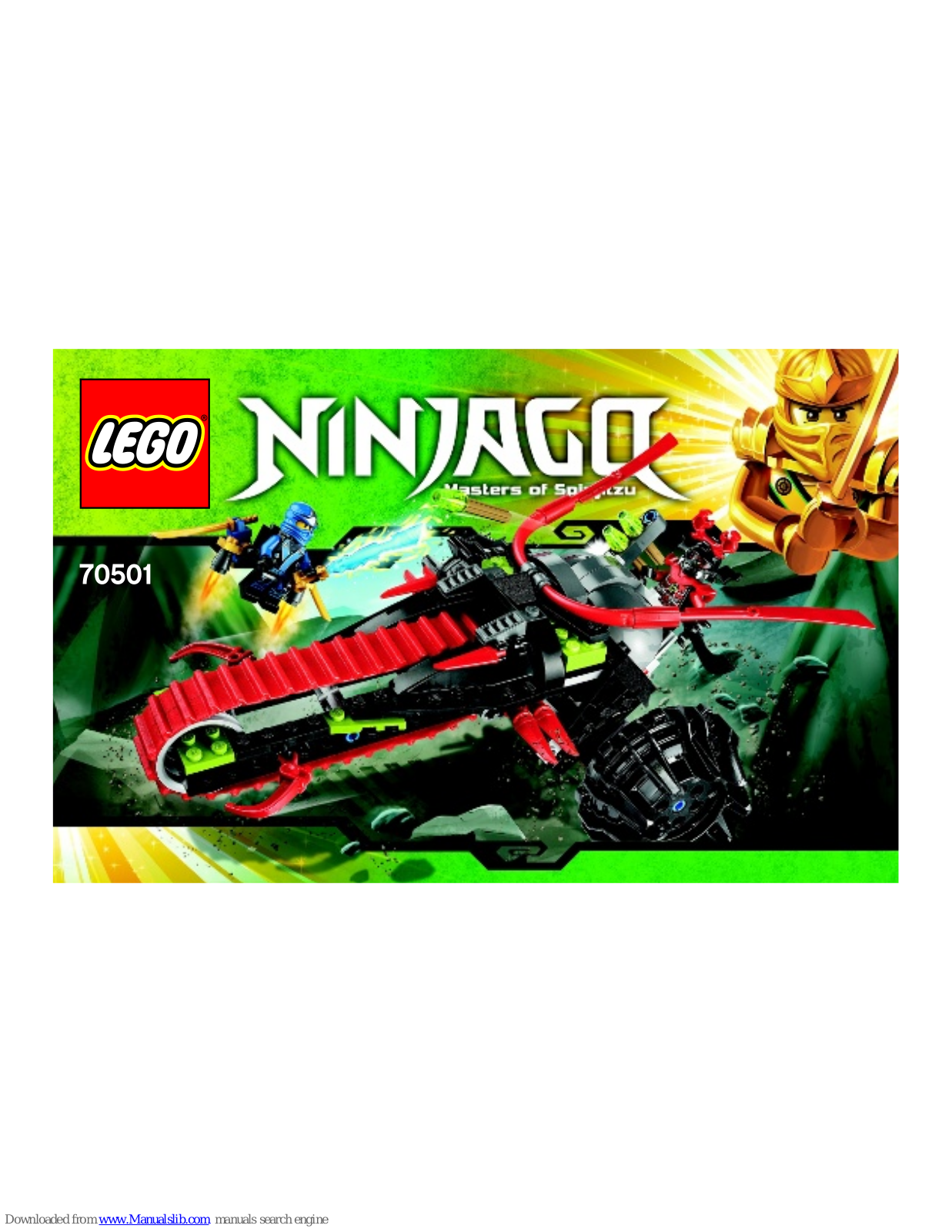 LEGO 70501 NINJAGQ Assembly Manual