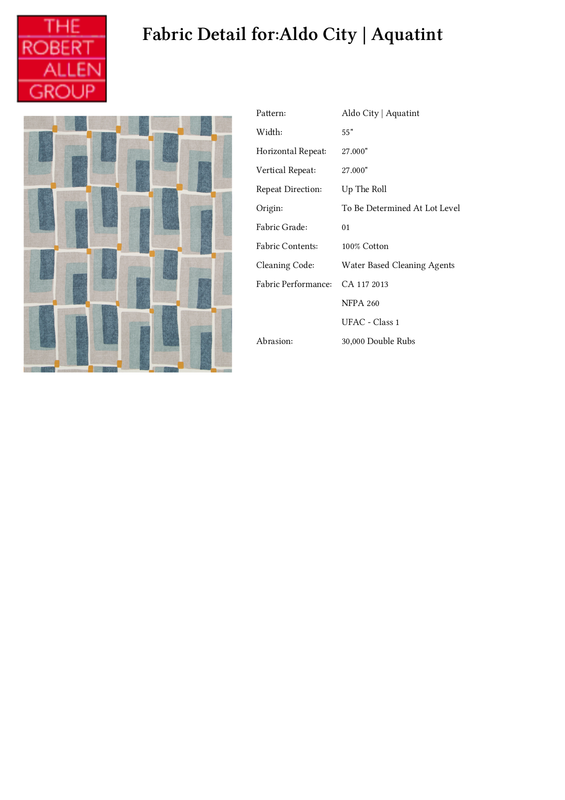 Robert Allen RALF1323 Specifications - ManualMachine.com