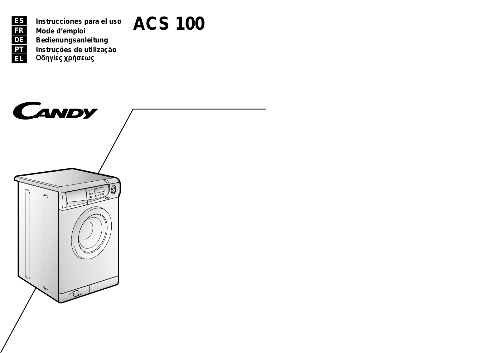 Candy ACS100 SY User Manual