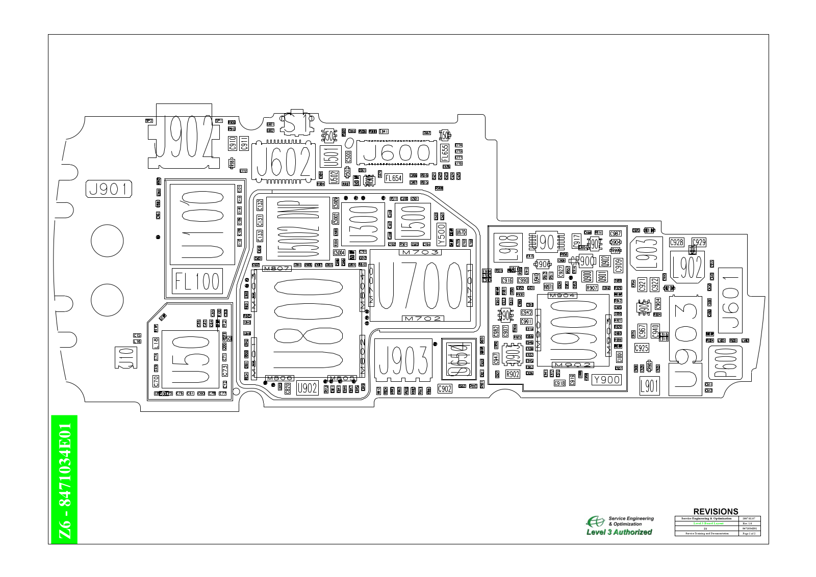 Motorola Z6 Schematic