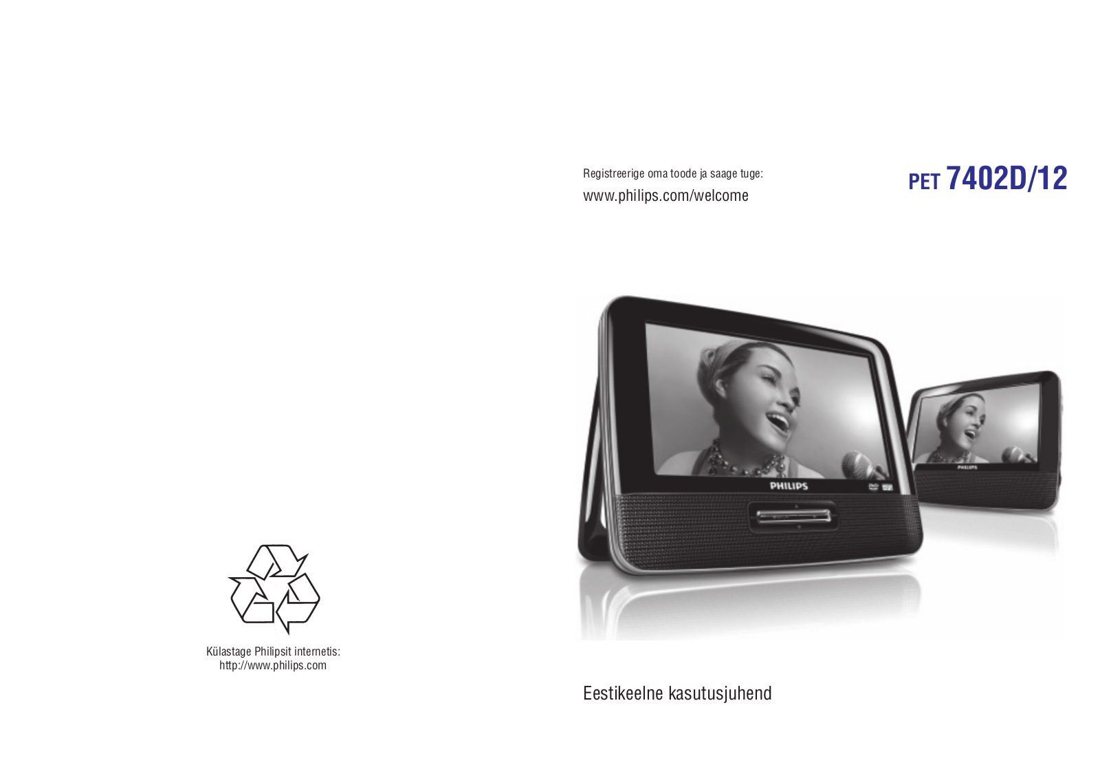 Philips PET7402D User Manual