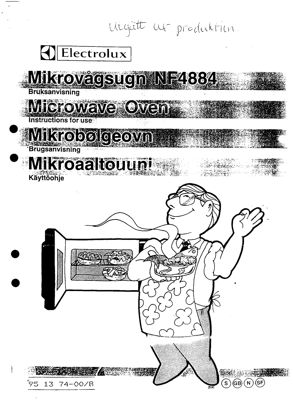 AEG-Electrolux NF4884 User Manual