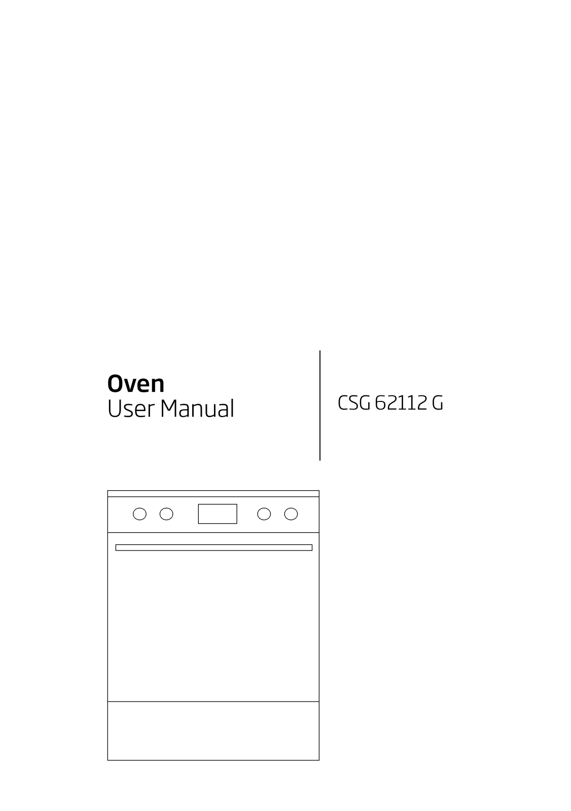 Beko CSG62112G User manual