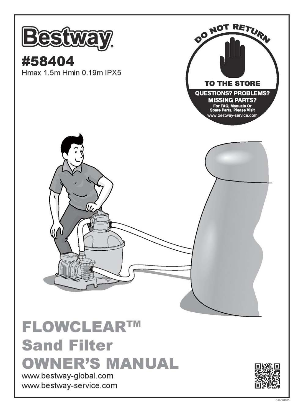 Bestway 58404 User guide - ManualMachine.com