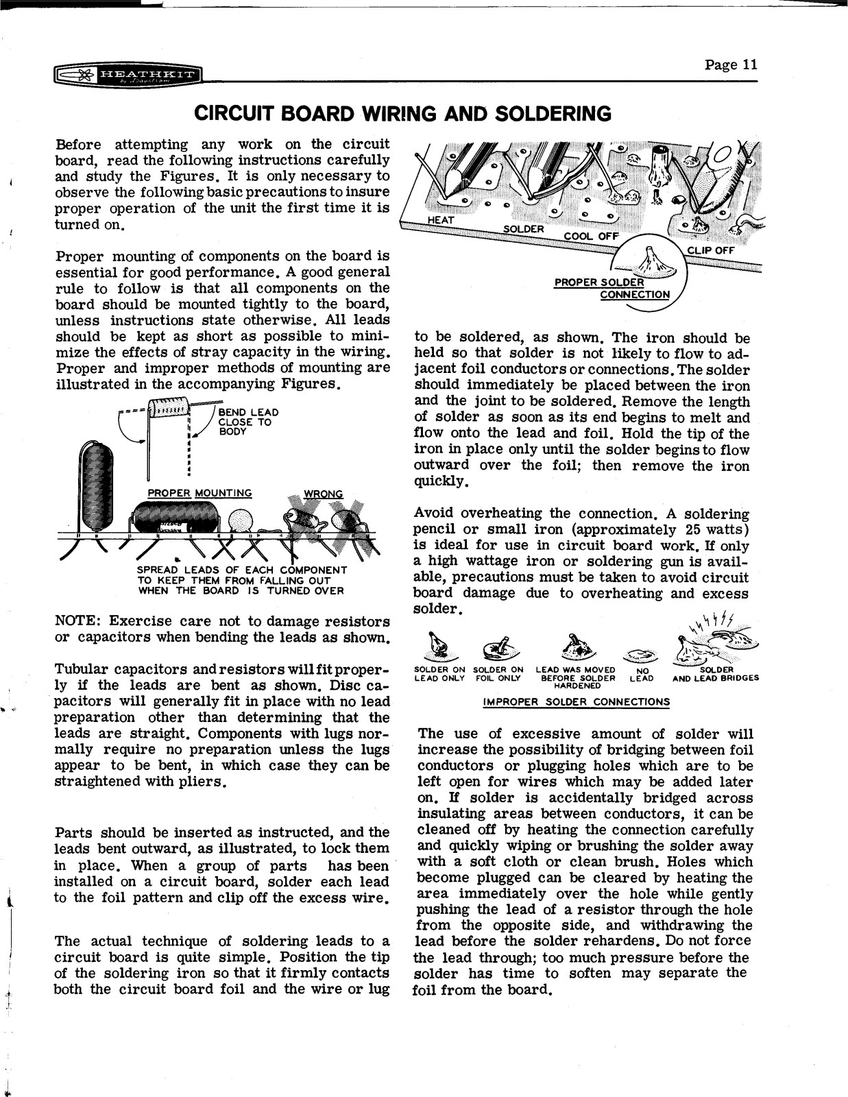 HEATHKIT HW-12a User Manual (PAGE 11)