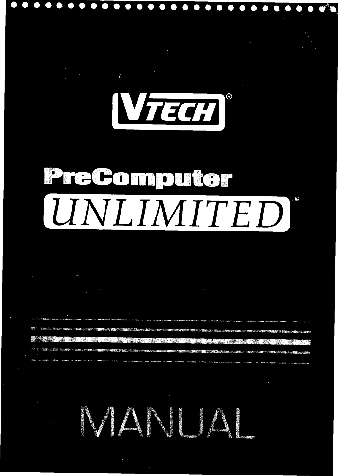 VTech PRECOMPUTER UNLIMITED User Manual