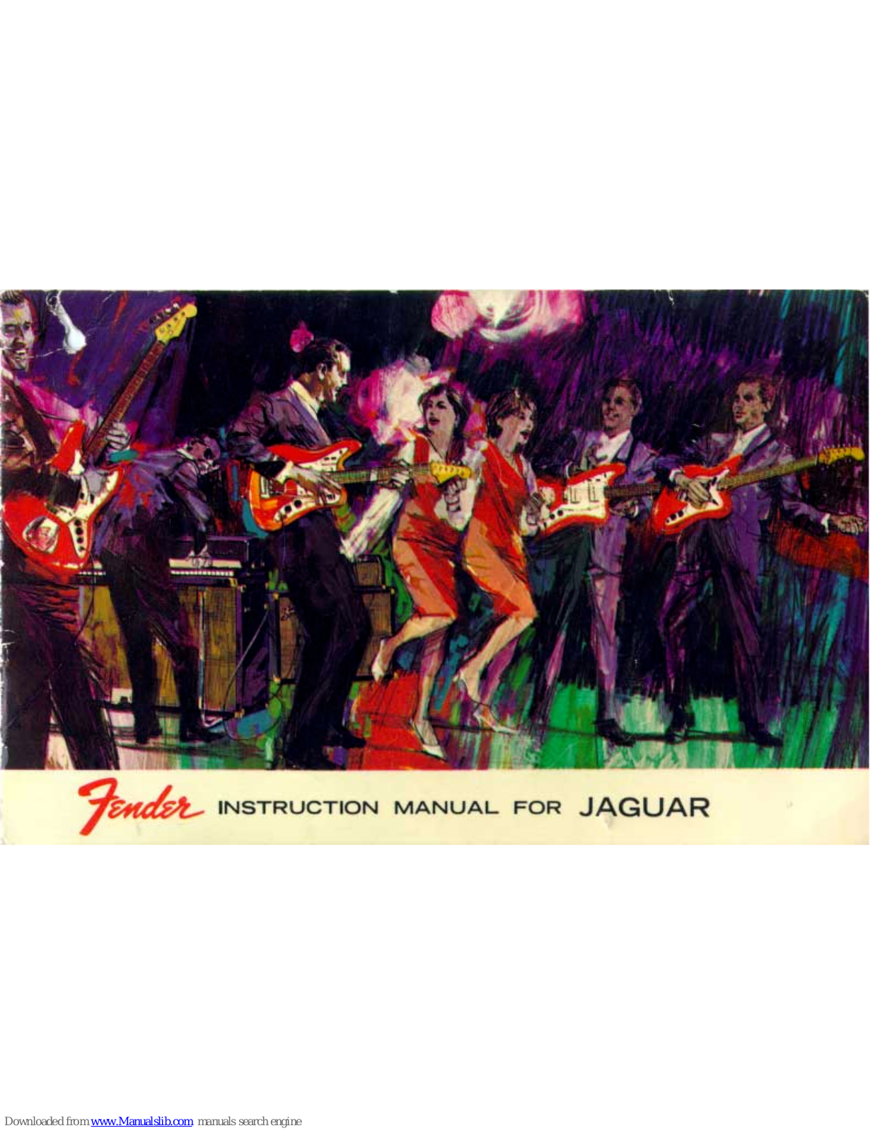 Fender Classic Player Jaguar Special HH, Jaguar Baritone Special HH, Jaguar Instruction Manual