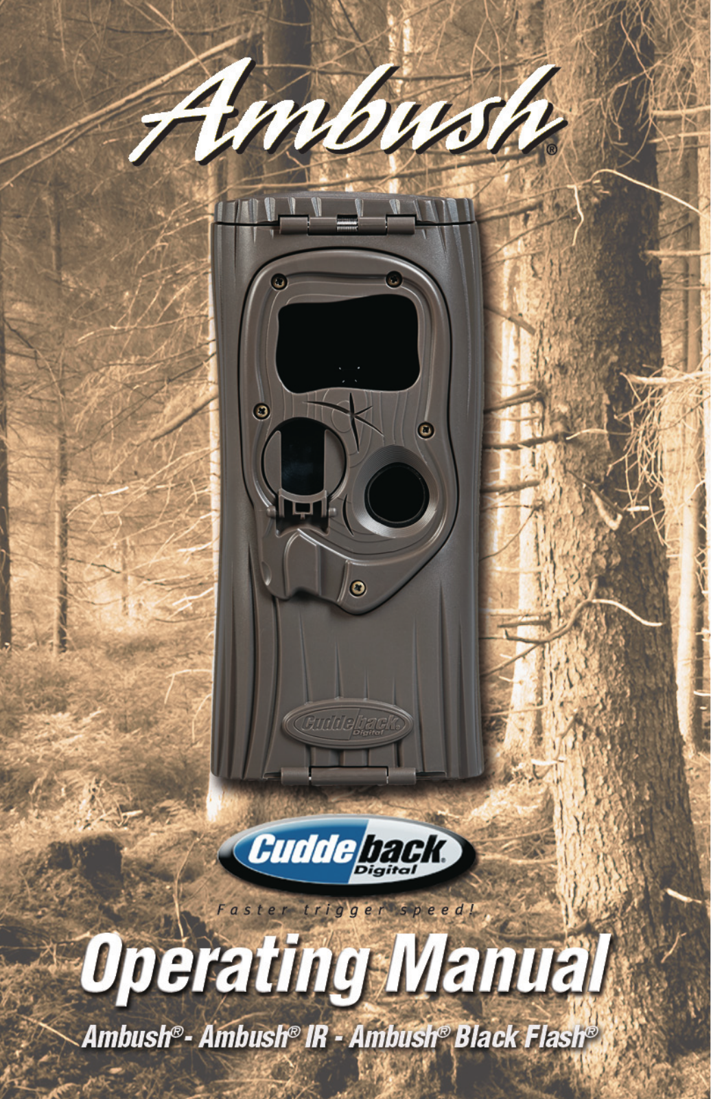 Cuddeback AMBUSH FAMILY User Manual