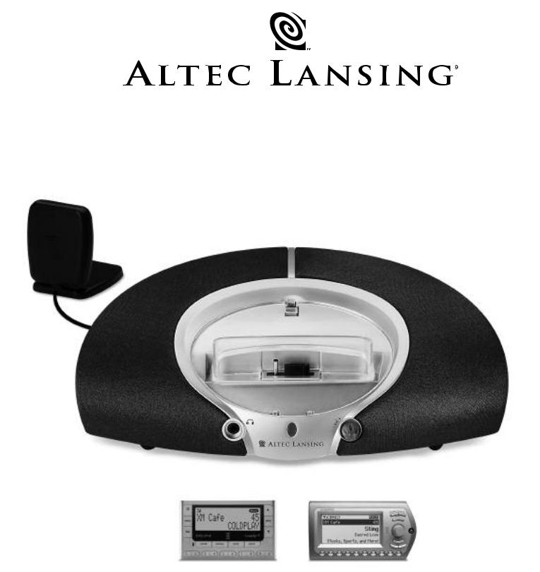 ALTEC LANSING XM3120 Service Manual