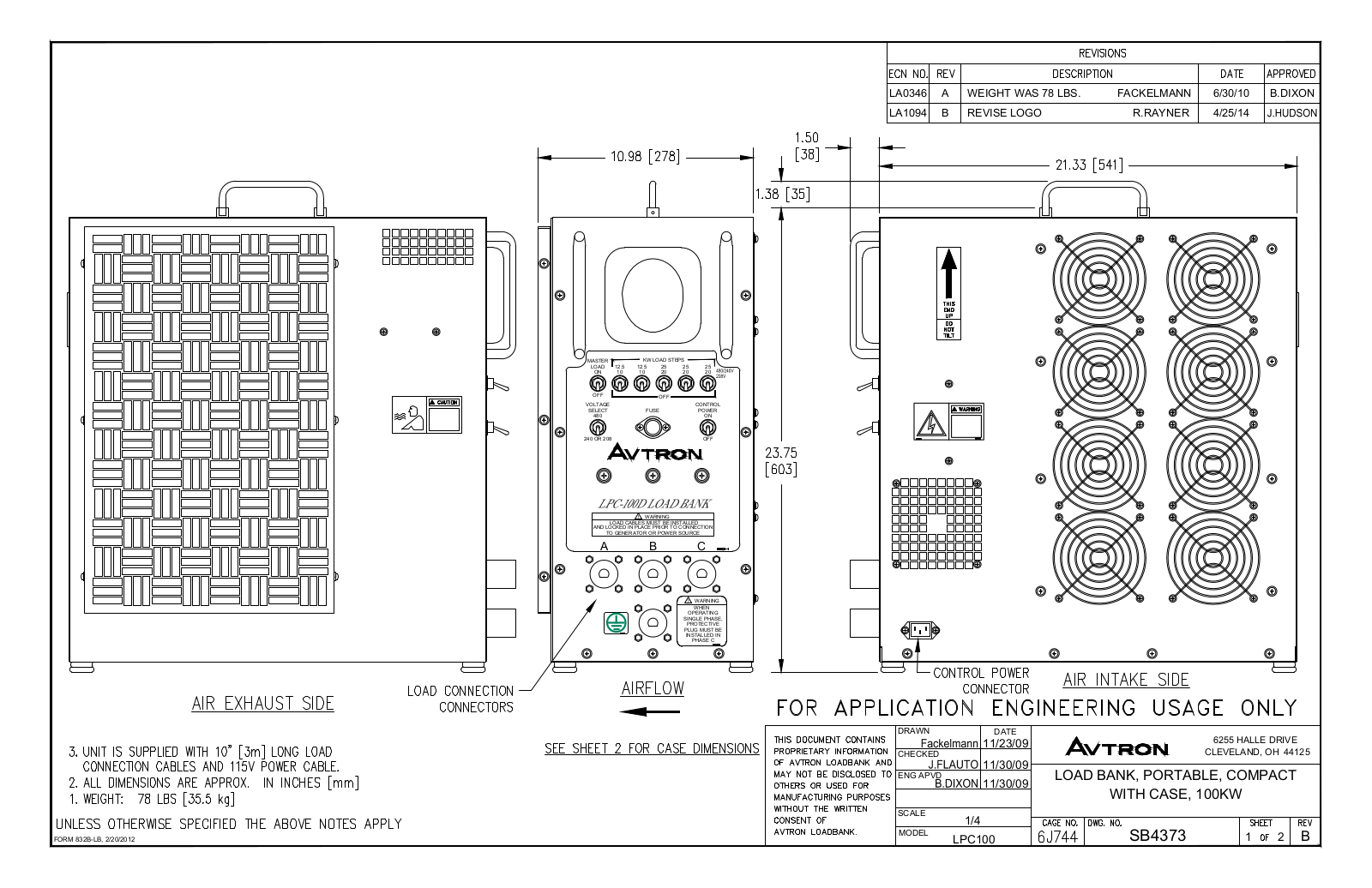 Emerson LPC100 Diagrams and Drawings