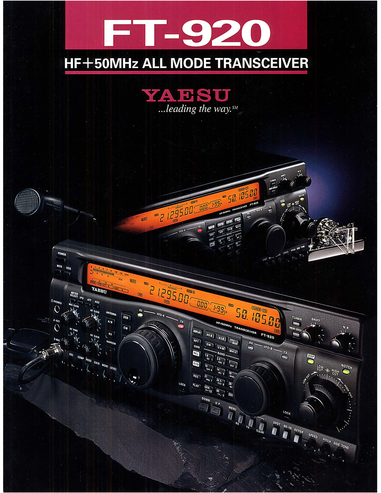 YAESU FT-920 User Manual