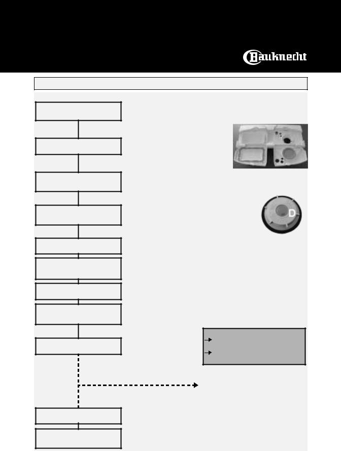 Bauknecht GSF 1688/1 IX INSTRUCTION FOR USE