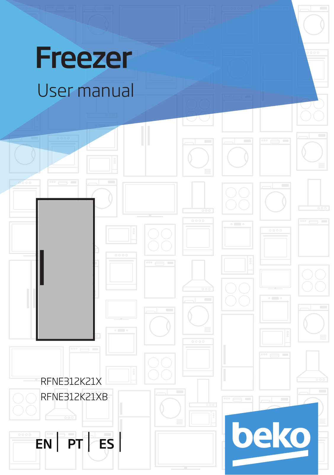 Beko RFNE312K21XB User manual