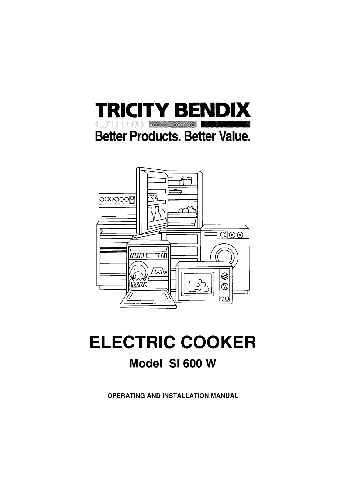 Zanussi SI600W User Manual