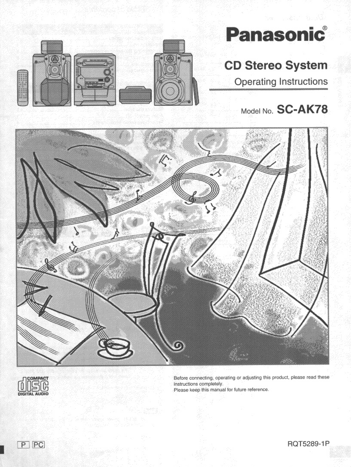 Panasonic SAAK78 User Manual