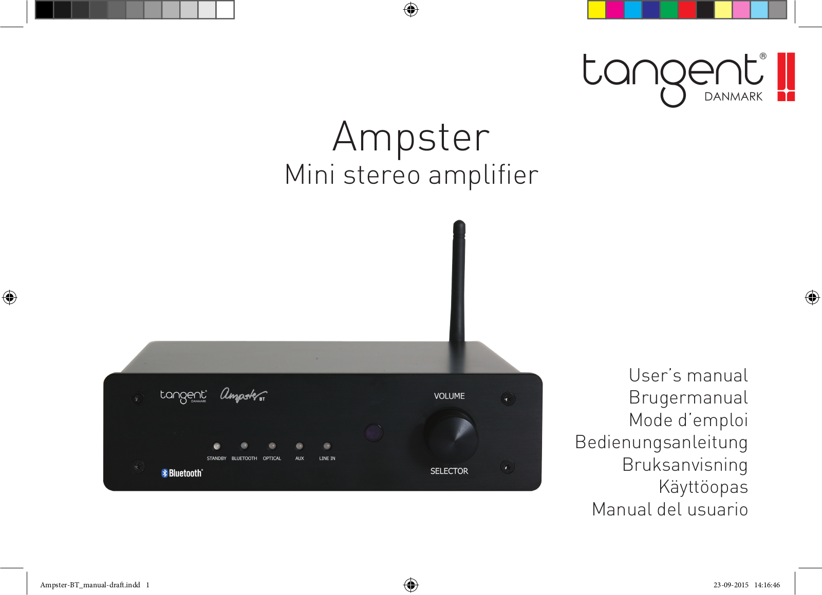 TANGENT Ampster User Manual