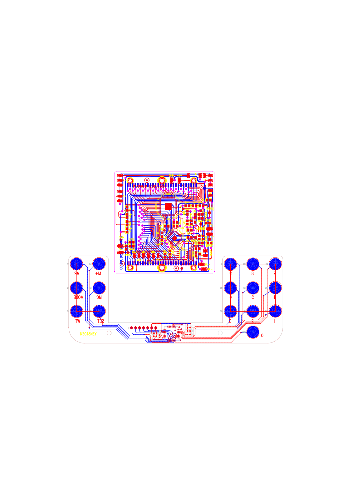 Vitek VT-2411, KS048 Circuit diagrams