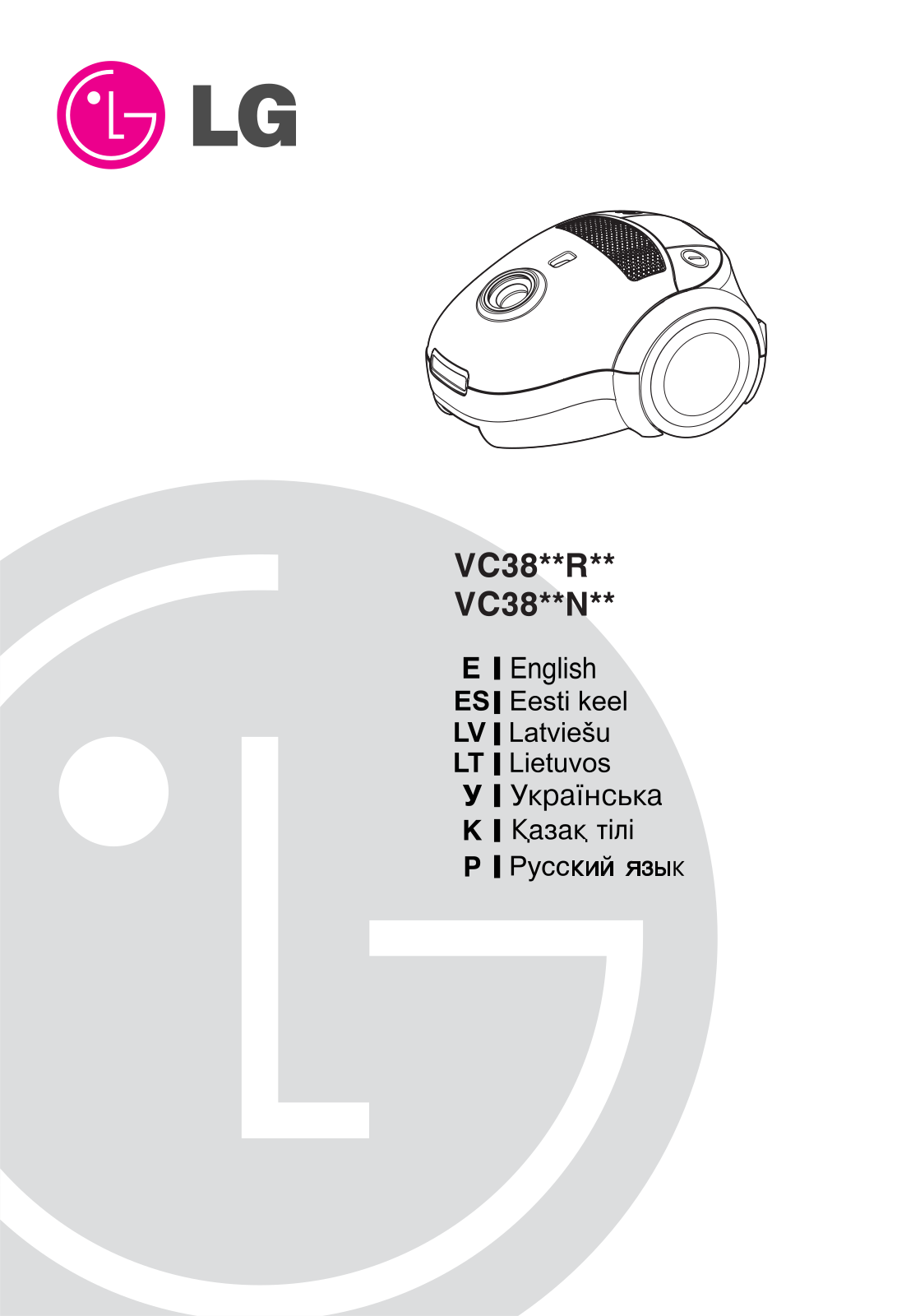 LG VC38142N User Manual